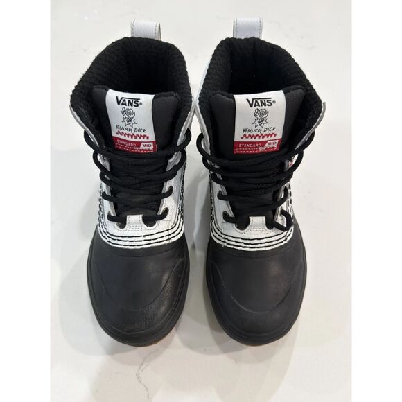 Vans Shoes - VANS x Kennedi Deck Standard Mid Snow MTE Women's Boot Shoes White Black Size 6
